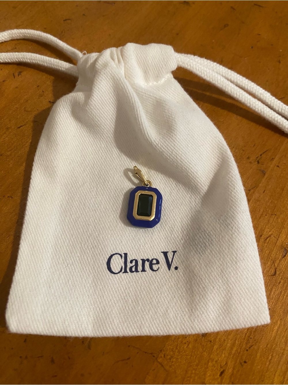 Clare V. Colorblock Gemme Charm